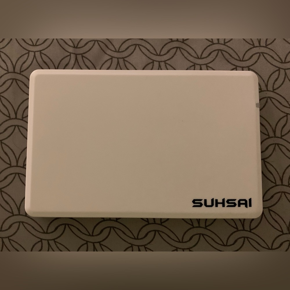 Suhsai External Hard Drive, White, 232 GB, 3.0 Slim And Light Weight
